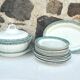 Set de 6 assiettes à dessert Terre de fer modèle Service Congo