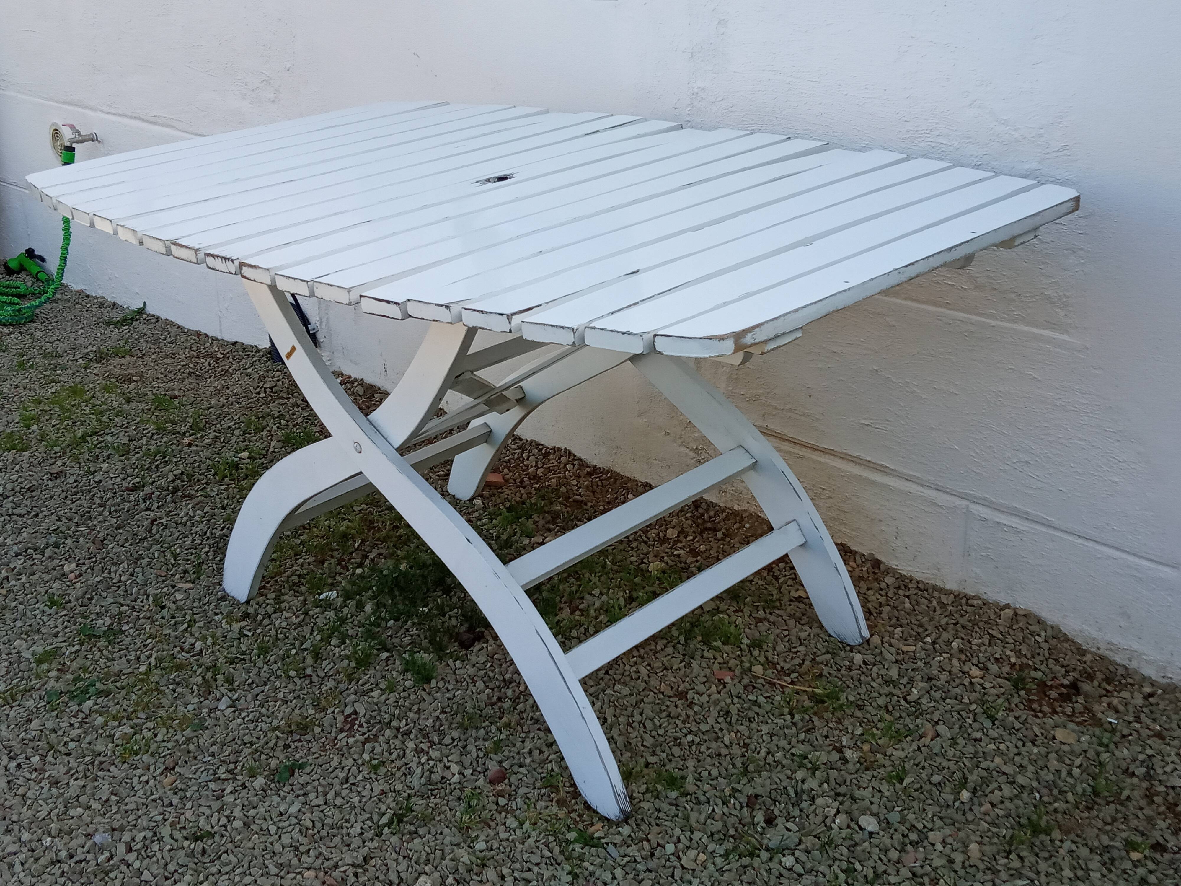 Table de jardin vintage R. Gleizes
