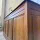 1950s oak office counter