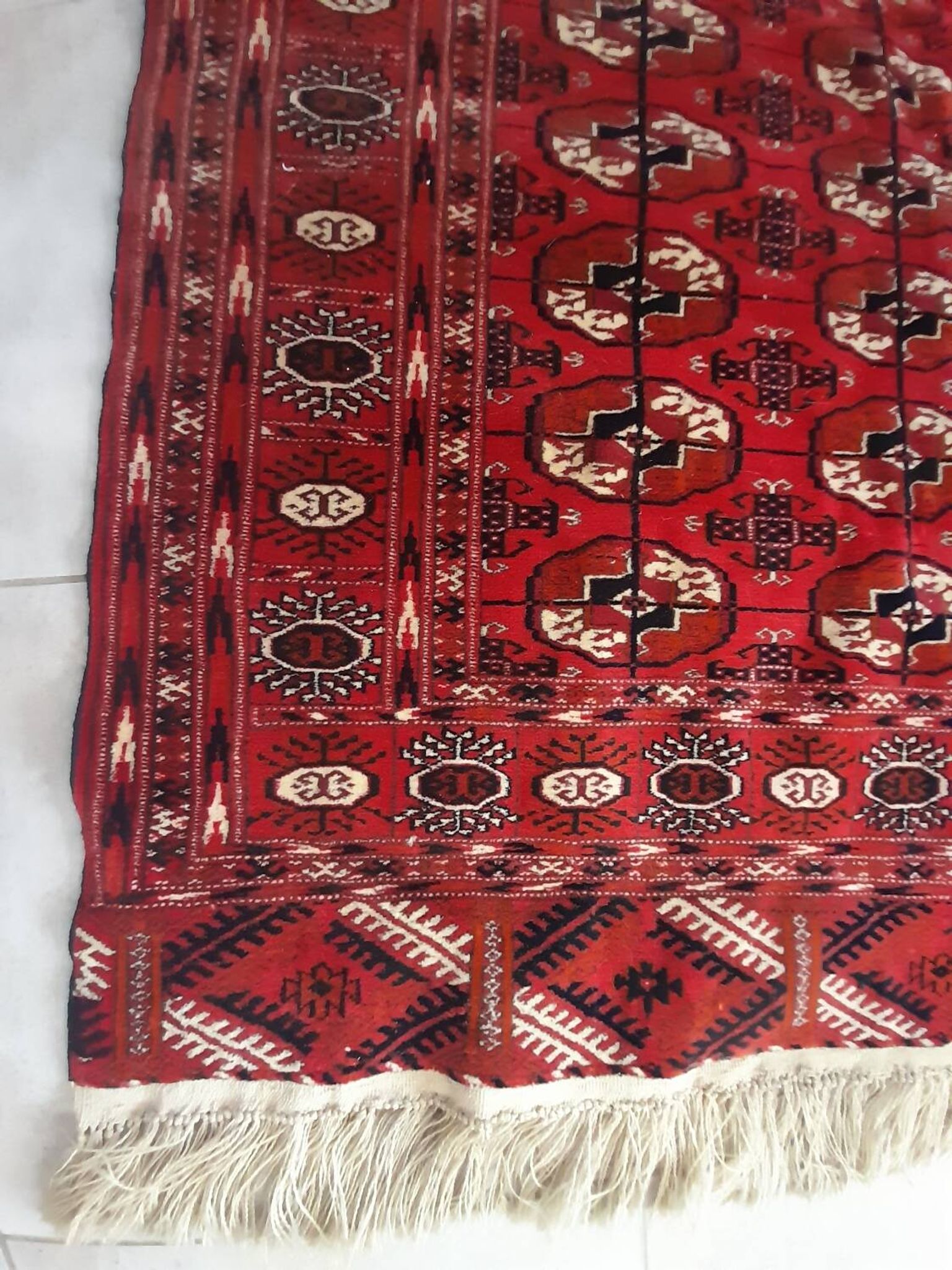 Tapis Boukhara 163x114 cm noué main