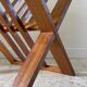 Vintage design geometric magazine rack