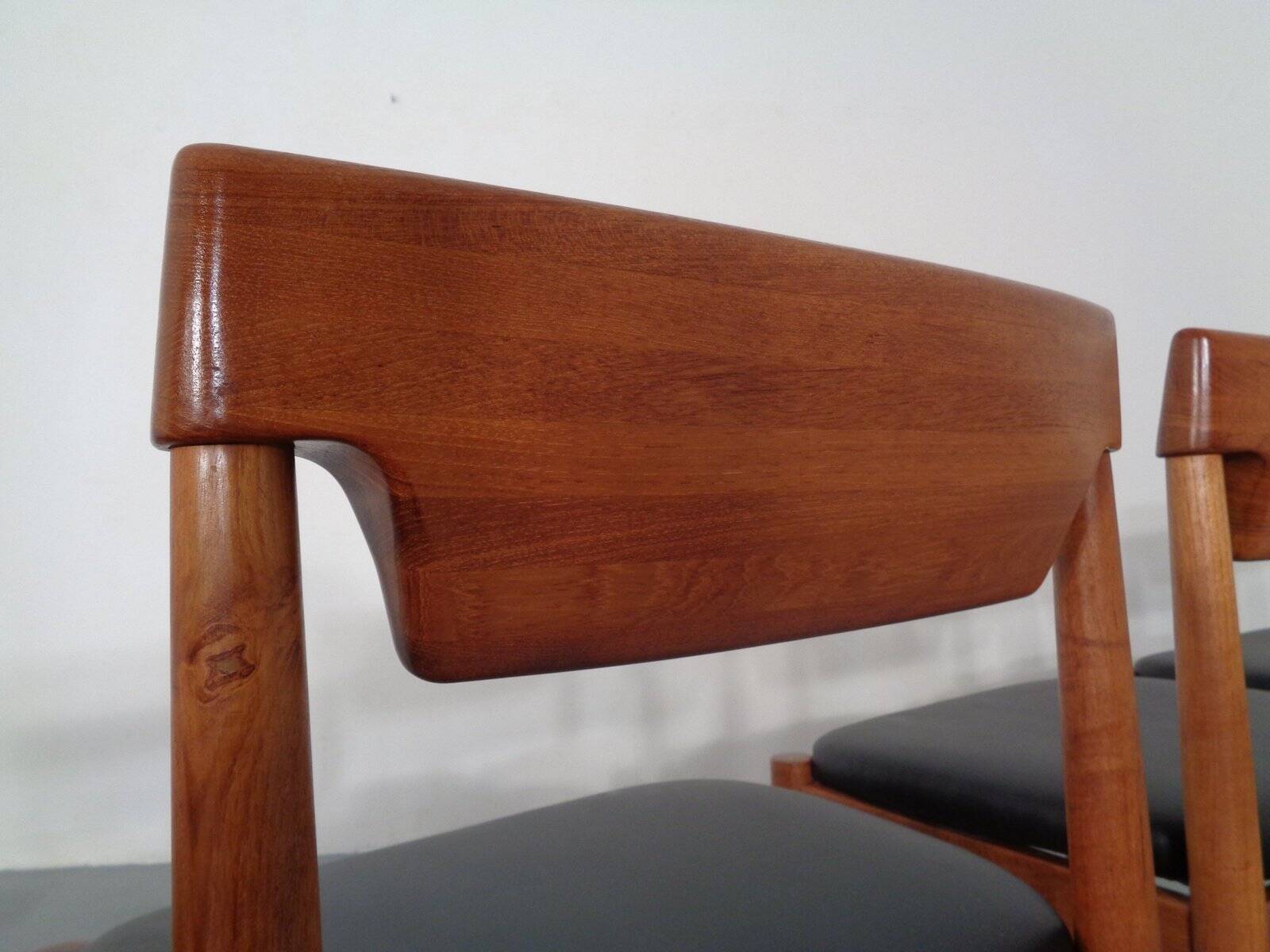 Danish Teak Dining Chairs from Glostrup, 1960s, Set of 6