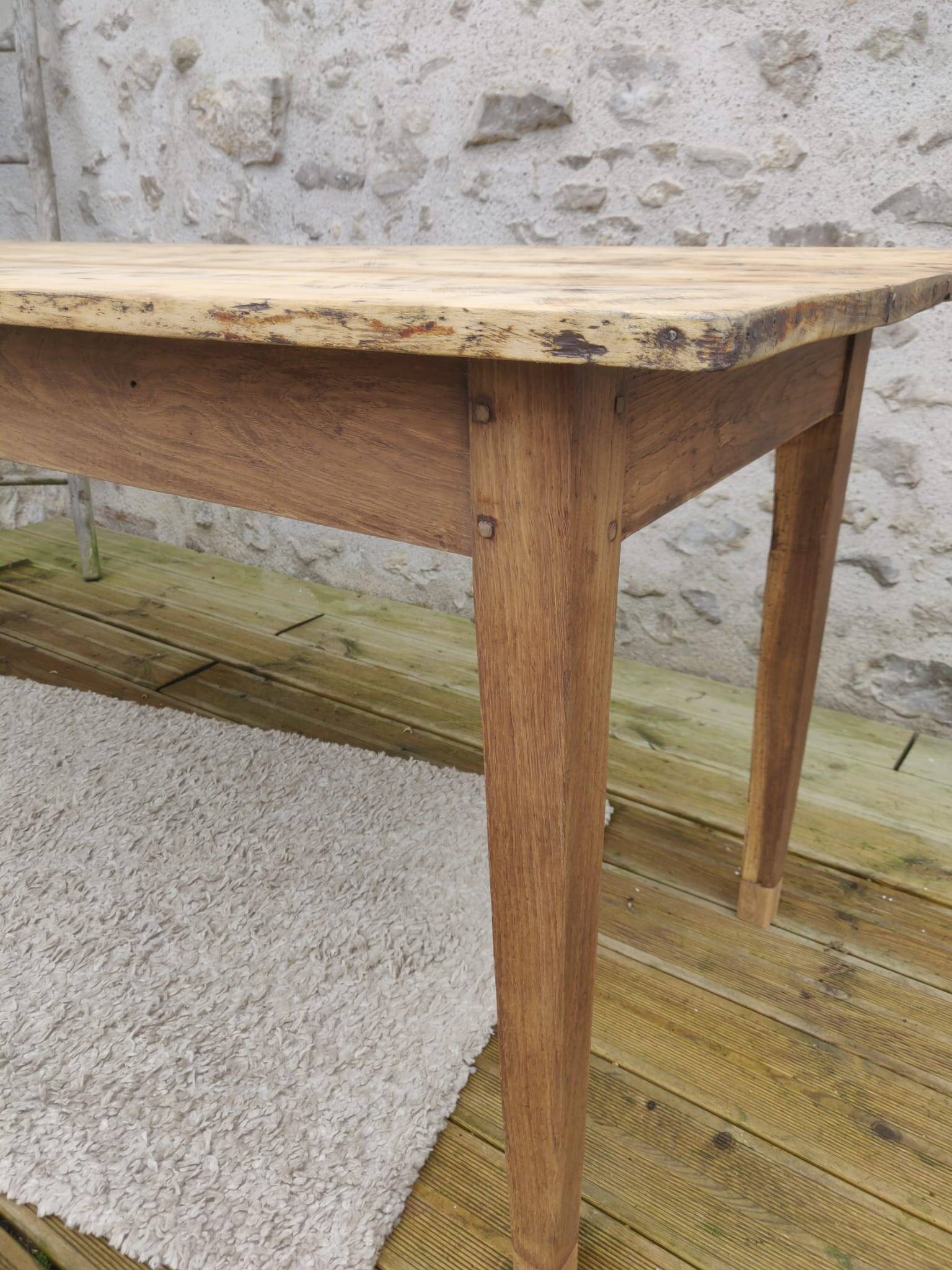 Old farm table