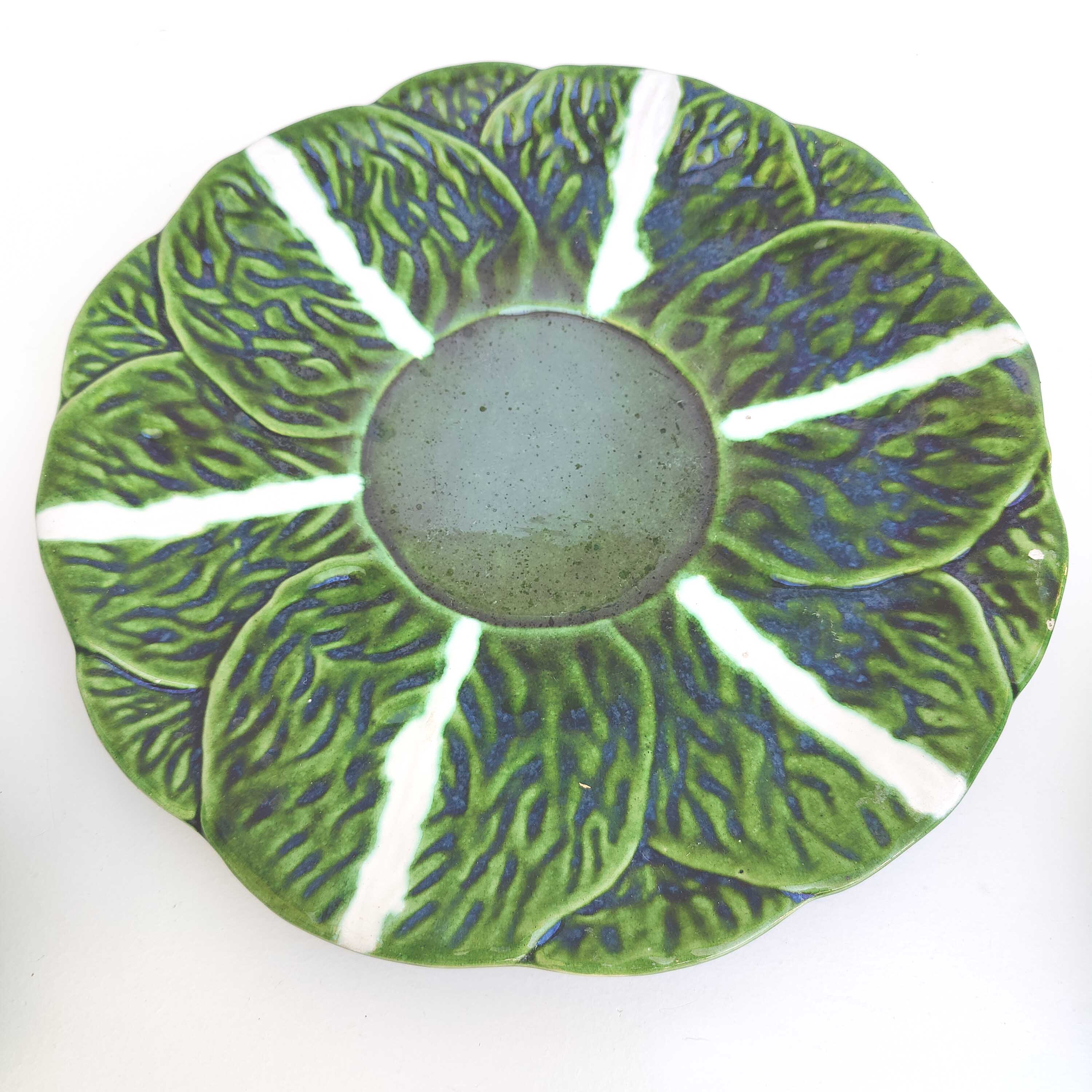 Vintage ceramic cabbage soup bowl