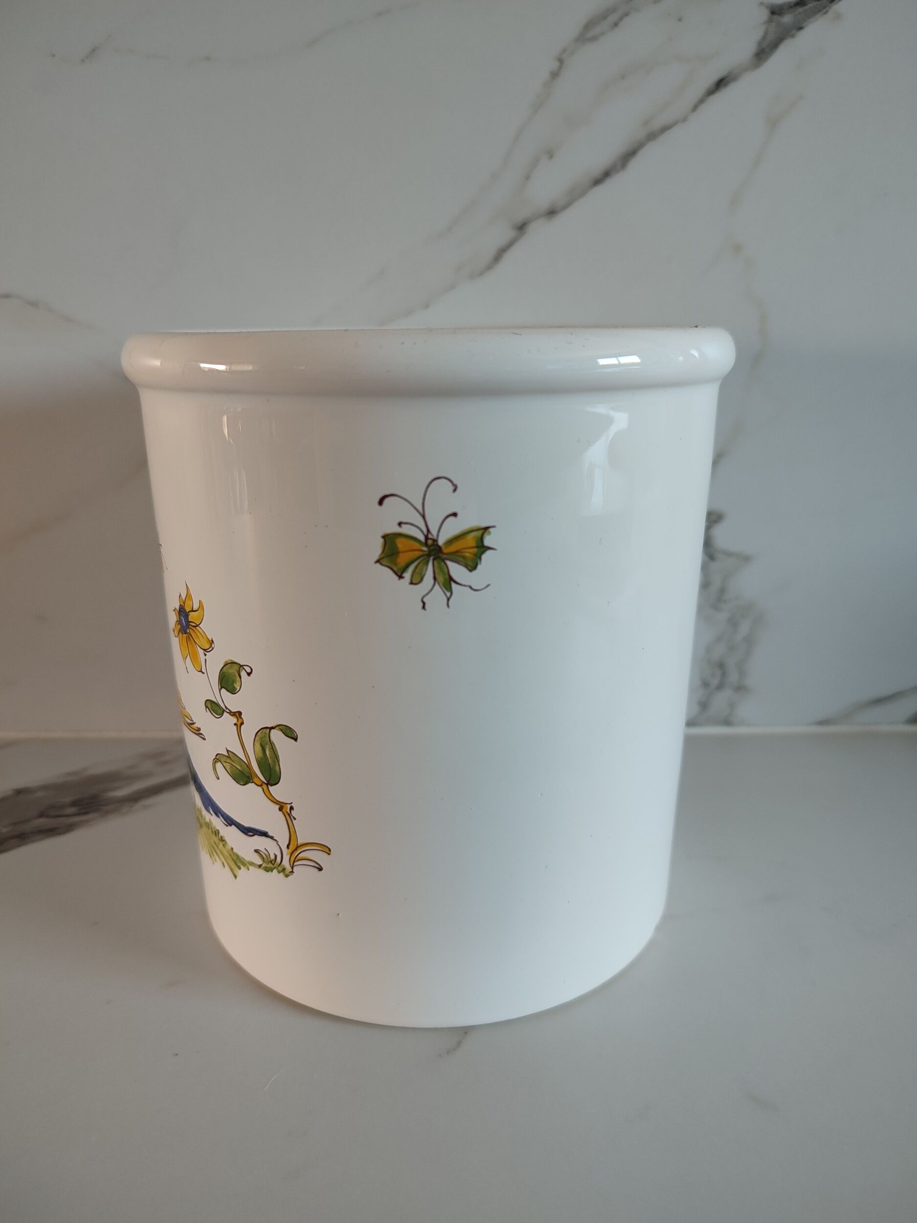 Earthenware flower pot Varages France