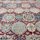Vintage hand-knotted rug in virgin wool and silk, 1960s.