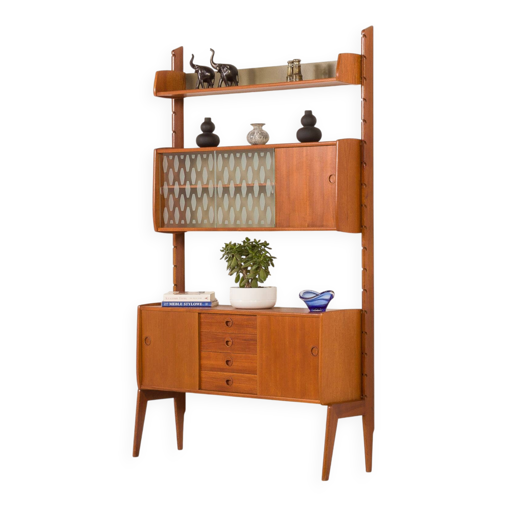 Ergo free standing wall unit by John Texmon, Norway, 1960s