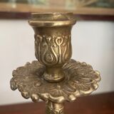 Ancien Chandelier en laiton massif