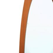 Miroir avec cadre en contreplaqué courbé, années 1960