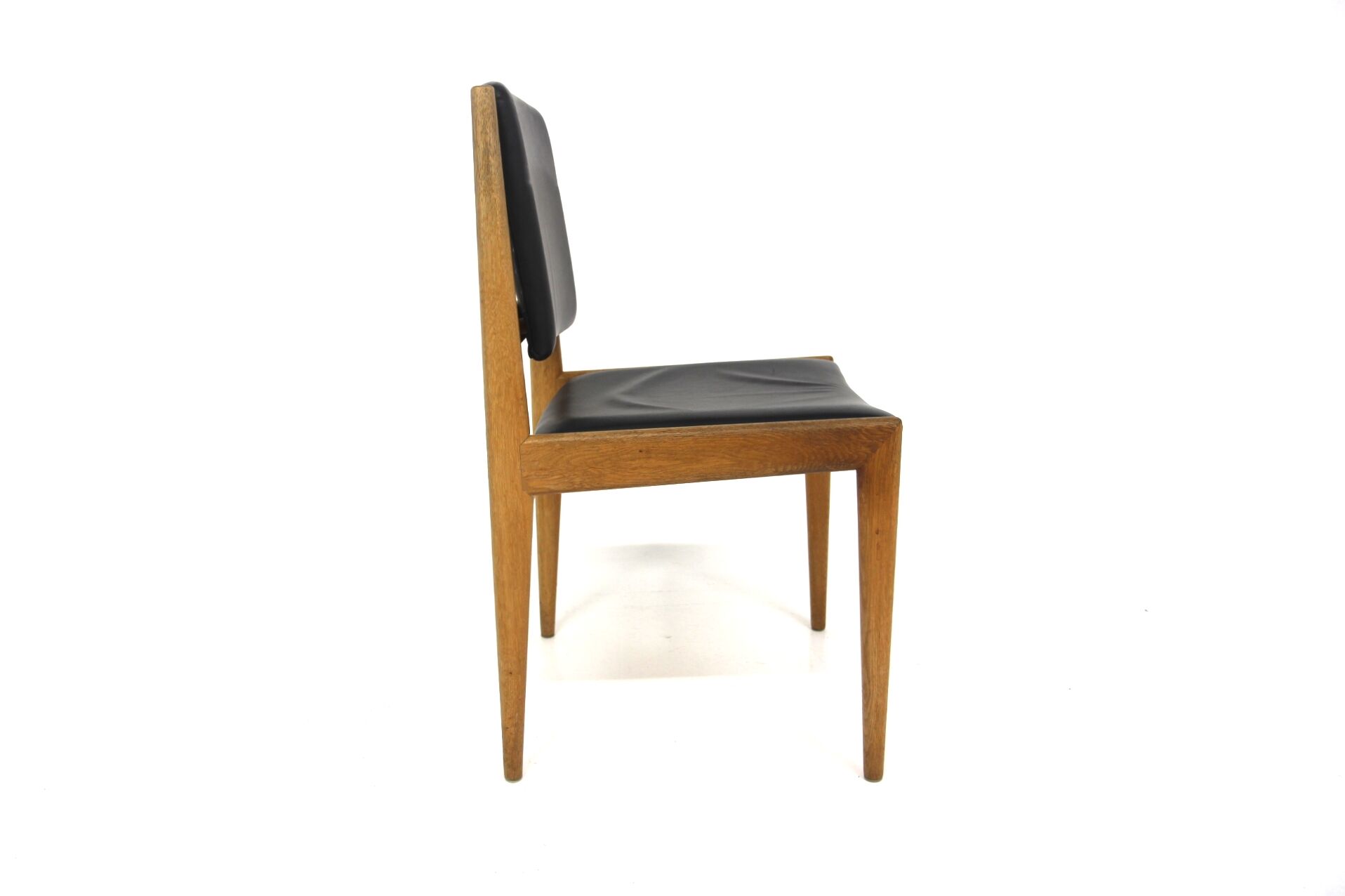 Set de 4 chaises scandinave en chêne, Karl Erik Ekselius, JOC, Suède, 1960