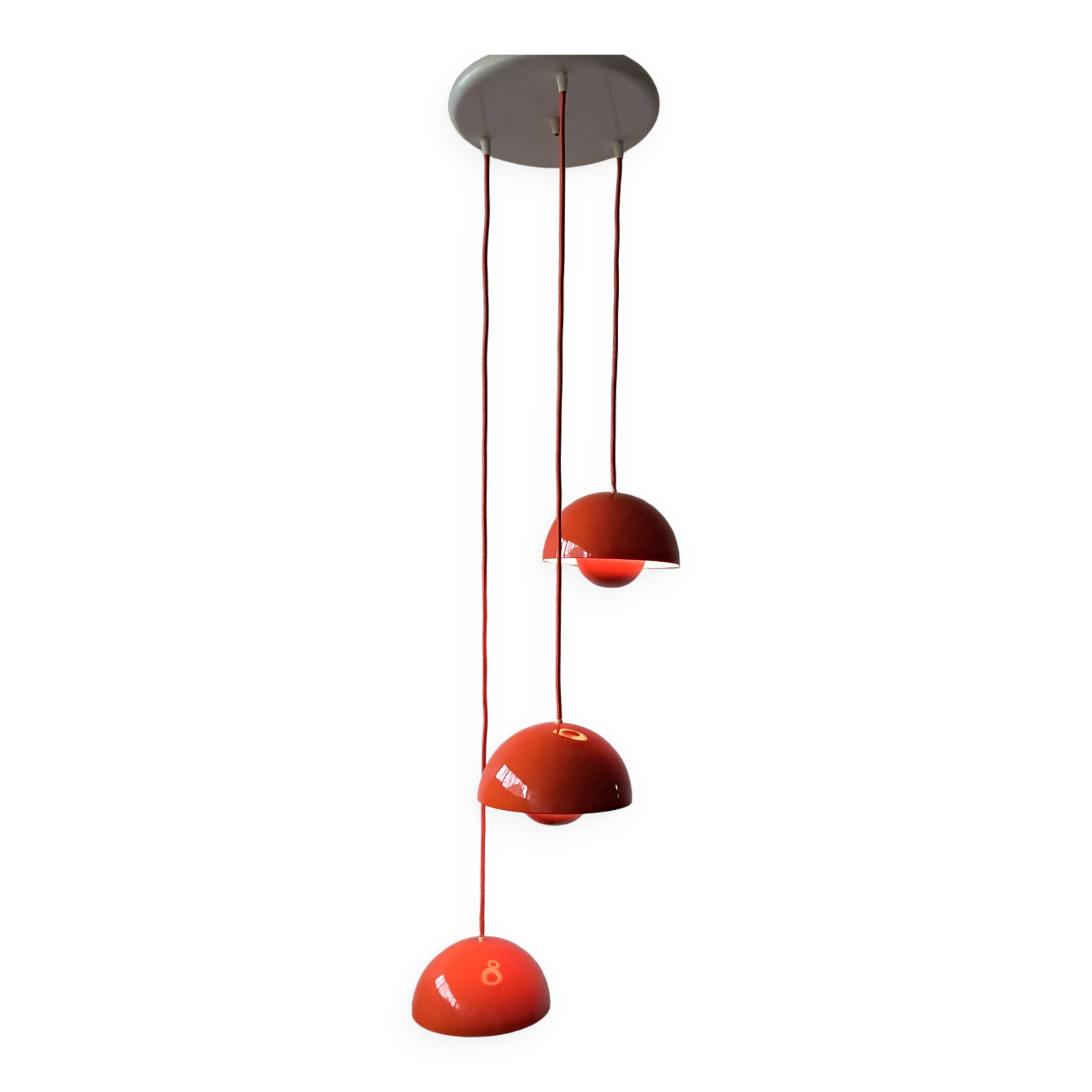 Flowerpot Hanging Lamp Verner Panton