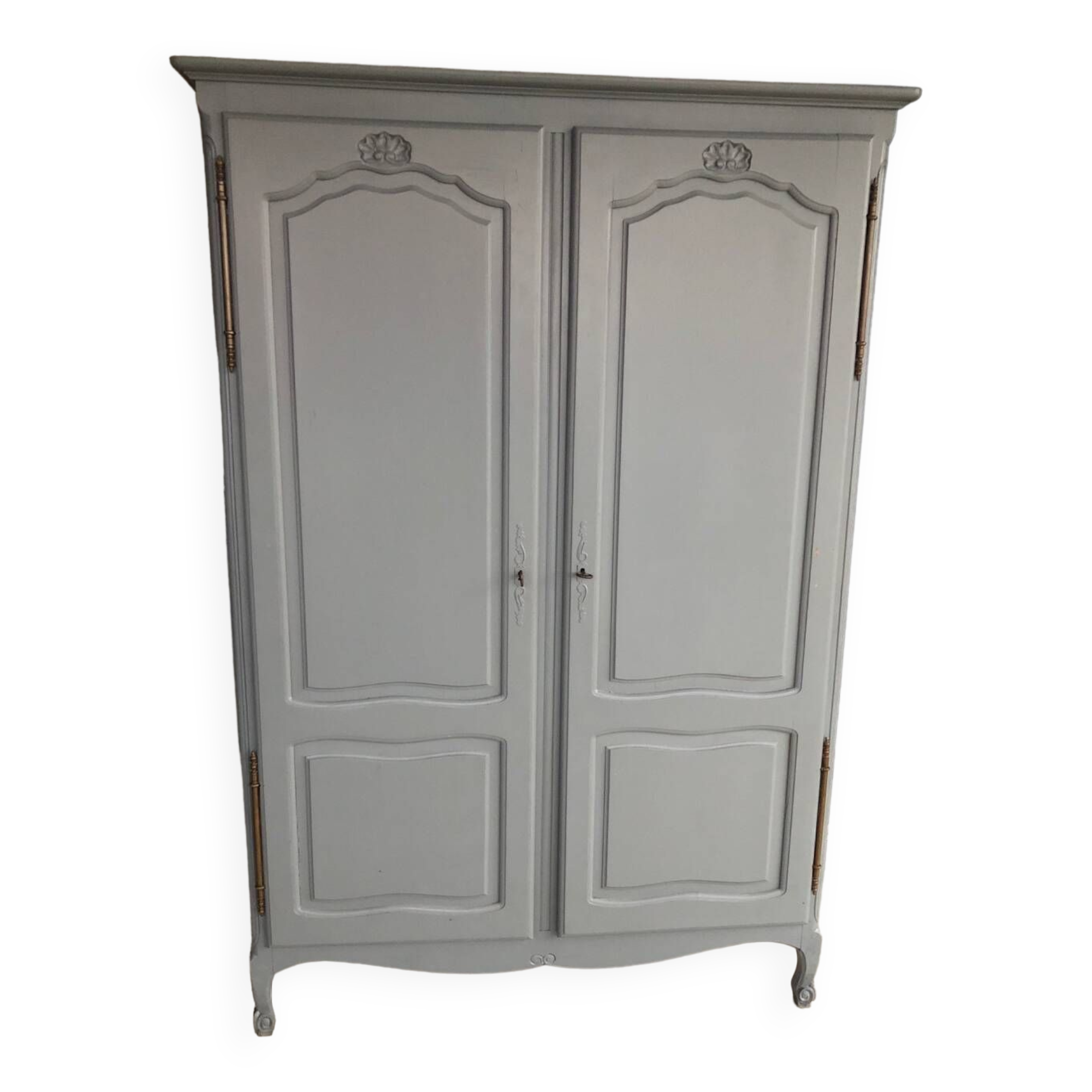 Old wardrobe 2 doors shelves and wardrobe riskoff production