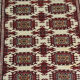 Tapis torkaman persan authentique 105x90cm