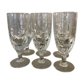 Set de 6 verres anciens à absinthe
