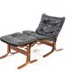 Lounge Chair and Ottoman by Ingmar Relling for Westnofa