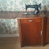 Furniture sewing old singer machine
