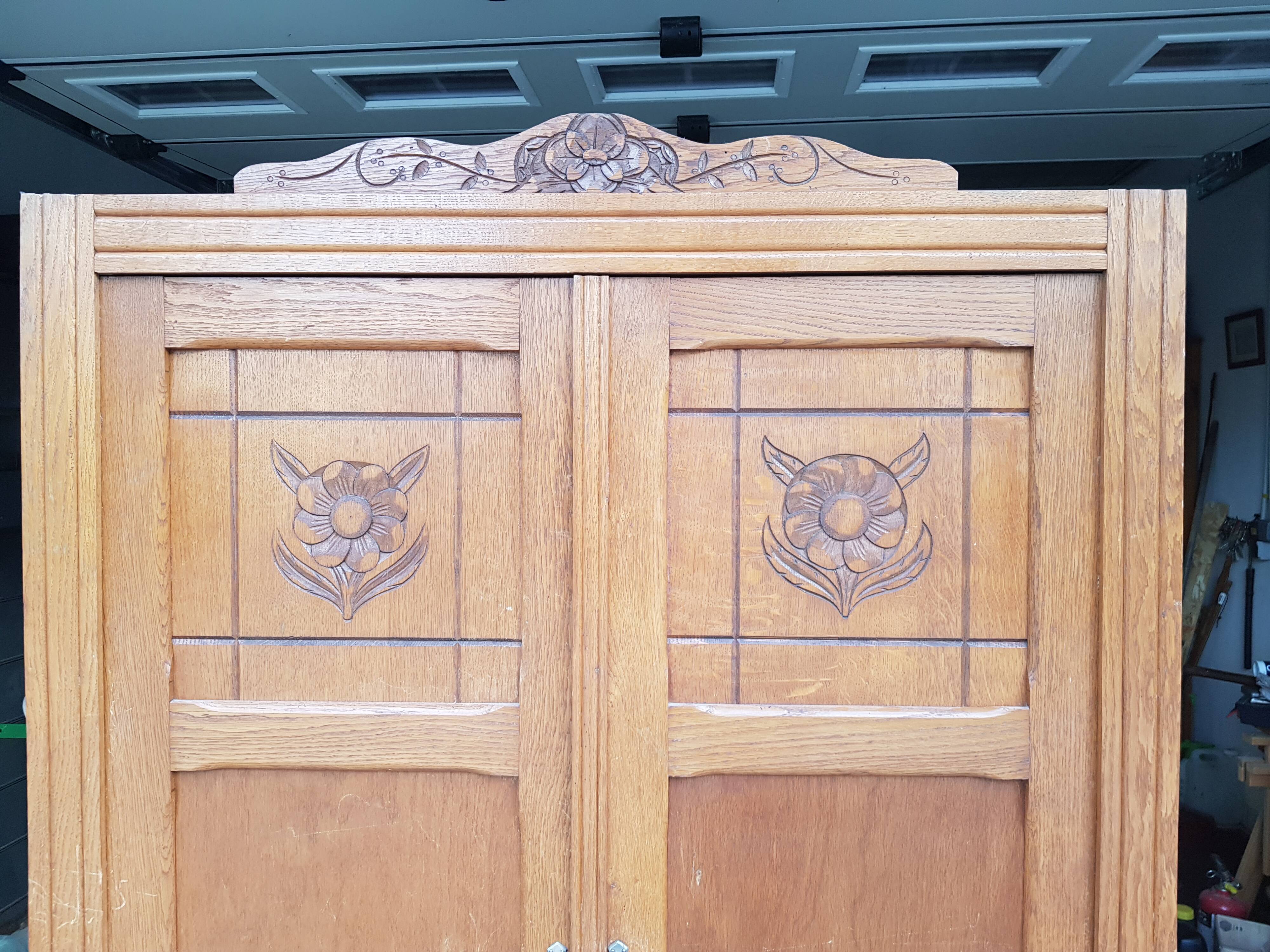 Vintage parisian wardrobe