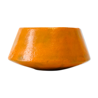 Orange Ceramic Pot