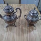 Silver-plated tea set