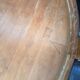 Large guéridon / Art Deco coffee table with saber legs (1930) – No lacquer