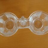 50s glass salt cellars