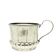 Glass holder, Art Deco, silver-plated brass, Germany, 1930s
