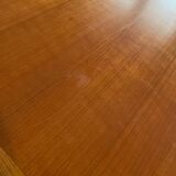 Cherry wood coffee table from the 80s