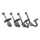 Lot de 4 patères
