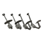Lot de 4 patères