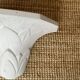 Paire d'appliques en plâtre, décor palmettes, XXe