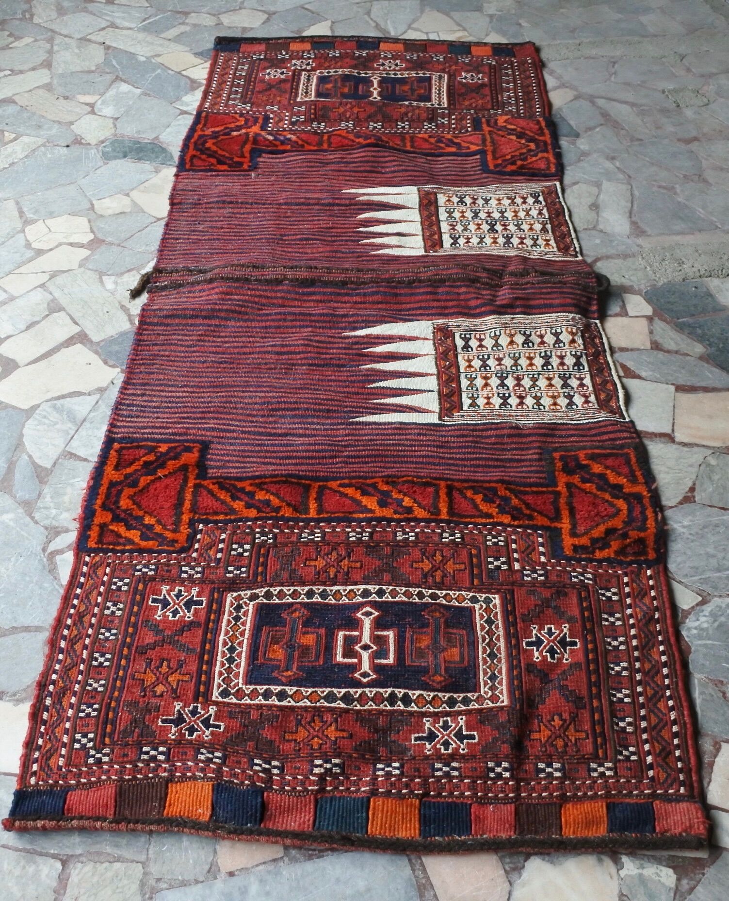 Soumak/Mafrash vintage rug