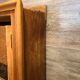 Old craft cabinet letter box oak