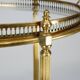Small Mid-Century Italian Brass Bar Cart with Removable Tray, 1950s
