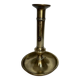 Large old brass candle holder