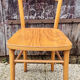 Six Luterma chairs, stylized seat, vintage, 50s-60s