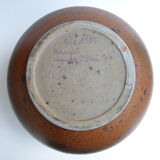 Vase en grès pyrité Daniel Auger, 1980