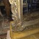 Miroir style Louis XV doré à la feuille d'or du XIXème, 181cm H