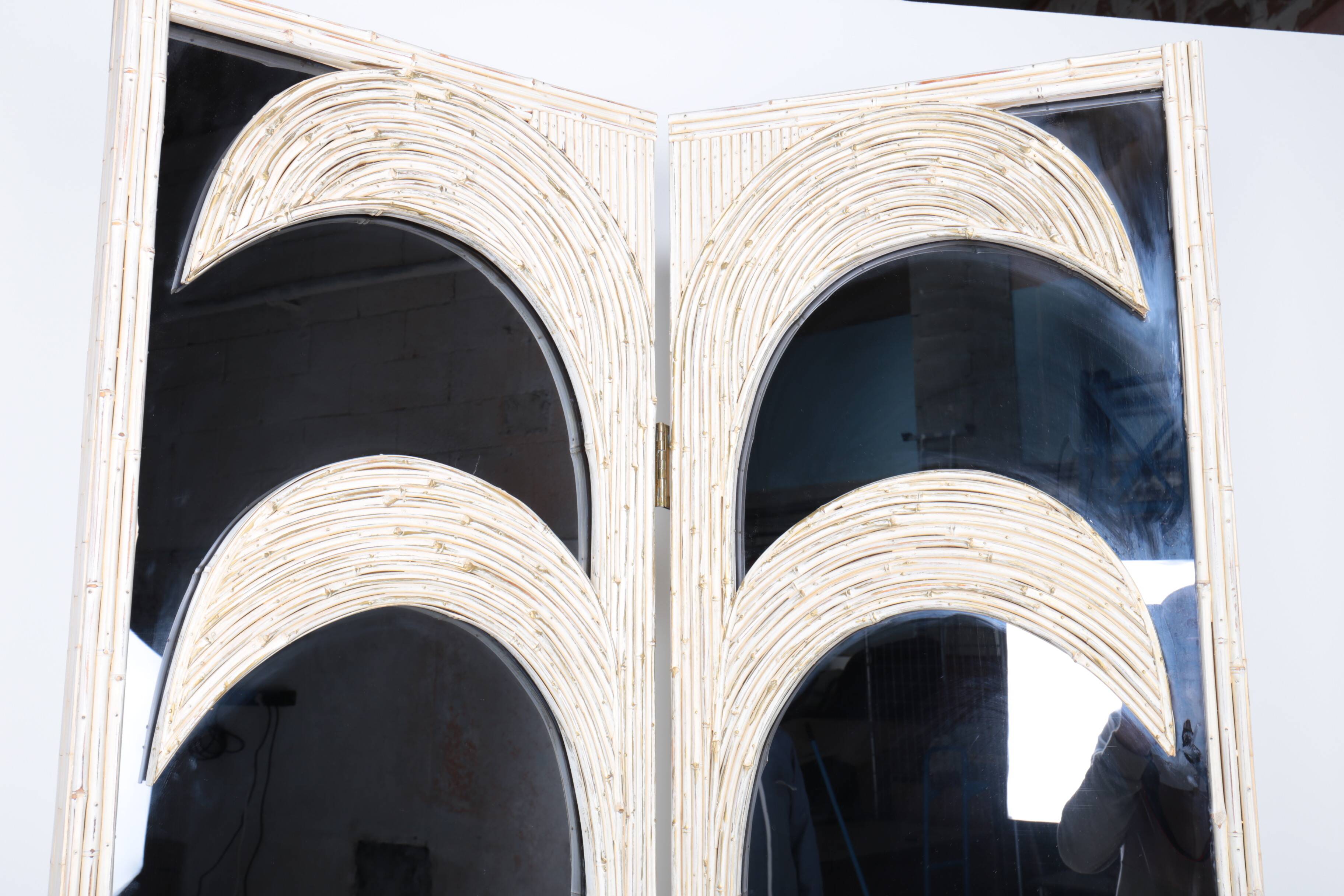 Vivai del Sud mirror screen, Italy, 1970s