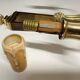 Antique Pair of 3-Light Wall Lights - Gilt Bronze and Mahogany - Neoclassical - 40's