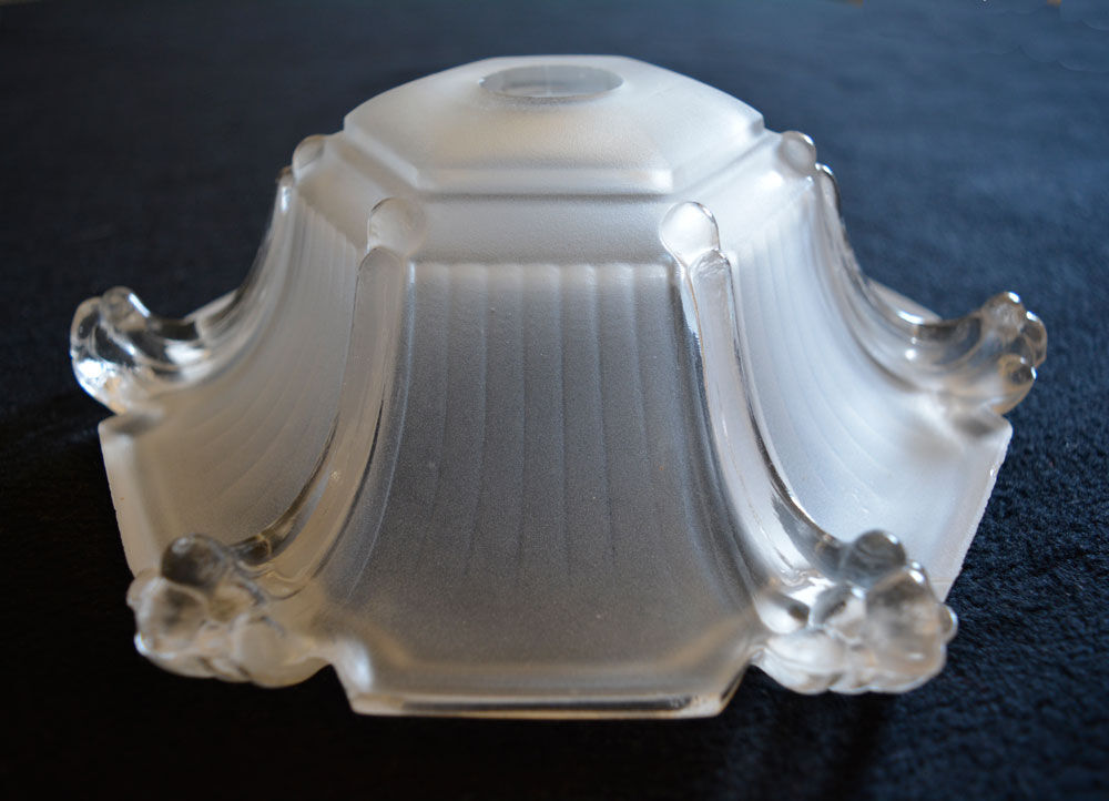 Pair of Original Art Deco Glass Lamp Shades