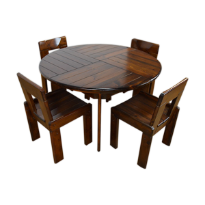 Ensemble table & chaises
