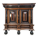 Beautiful 17th-century Dutch cabinet in rosewood and ebony marquetry.