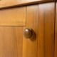 Silvio Coppola, for Bernini. Walnut enfilade with gradin. 1960s.