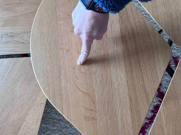 Table basse Miss Trèfle Airborne