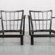 1940s Pair of Restored Thonet Armchairs , Czechoslovakia