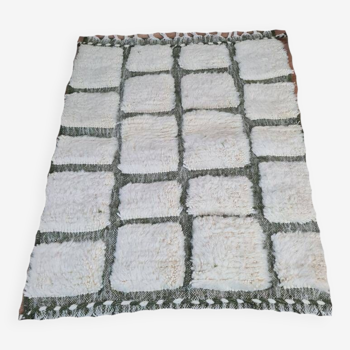 Handmade wool Berber rug 150 X 100 CM