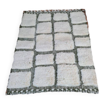 Handmade wool Berber rug 150 X 100 CM