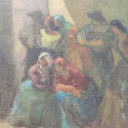 Painting by Gaston Cirmeuse, 1930/40