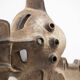 Brutalist wall lamp by Matt Camps for Loré Ceramics, the Netherlands, 1960s