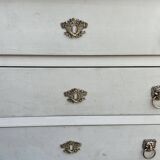 Antique Egyptian/Empire style chest of drawers with caryatids